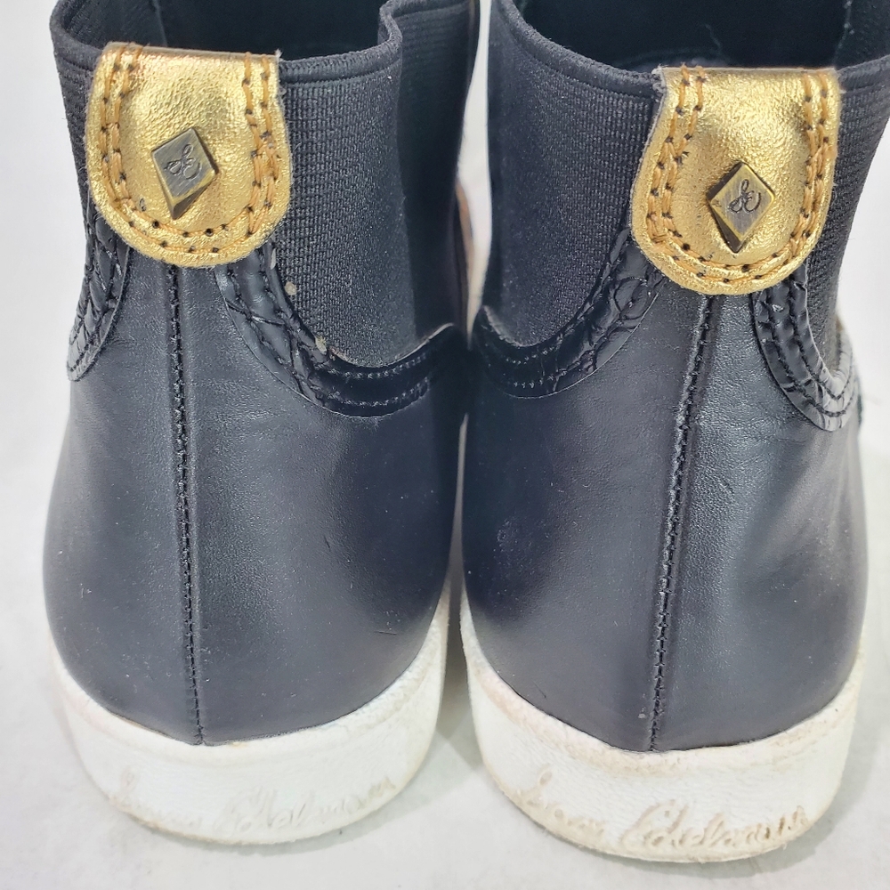 SAM EDELMAN MARGOT High Top Slip On Sneaker Shoe Dyed Real Cow Fur Leopard Print - Picture 8 of 14